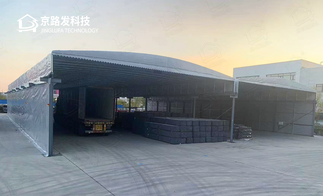 北京市钢管建材公司推拉棚