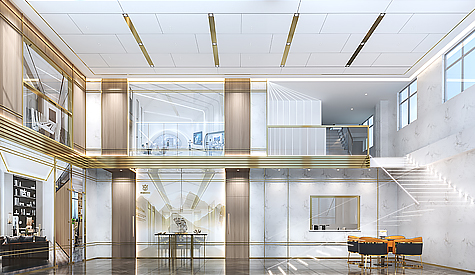 佛山市南海铧威铝业办公室装修设计