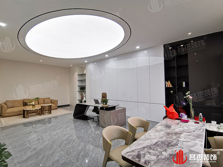 总司理室装修实景效果