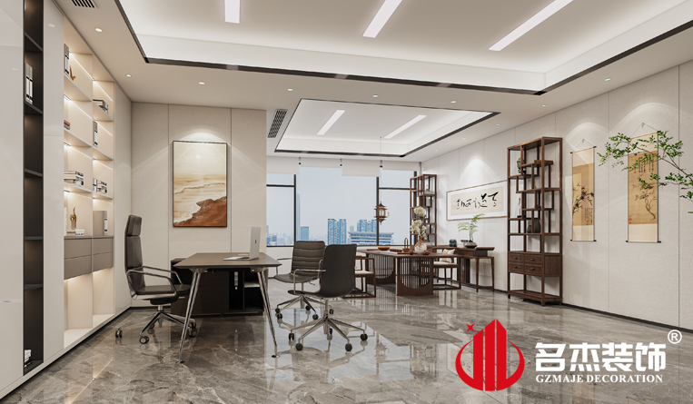董事长室茶楼装修设计效果