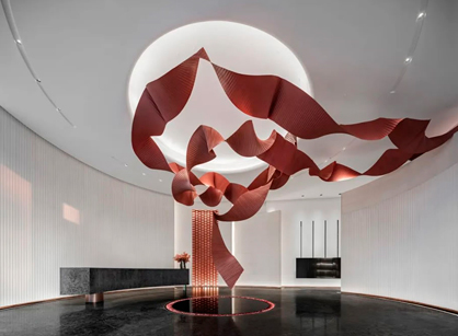 以百鸟朝凤的设计主题打造的商业营销中心是怎样的——成都中铁逸都营销中心