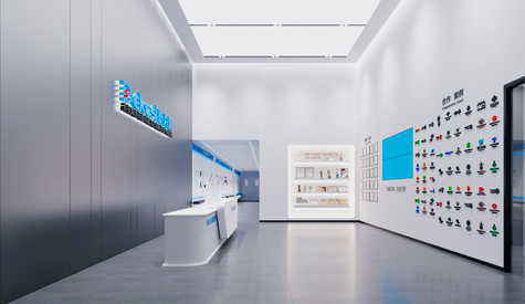 佛山市漂亮电子科技办公室装修设计