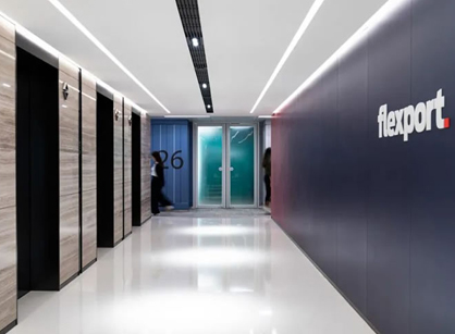焕发创立力和增添着名度的办公室装修空间是怎样的——Flexport飞协博